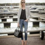 OUTFIT: STRIPED BLAZER