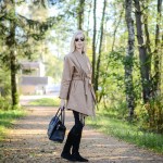 OUTFIT: PONCHO COAT