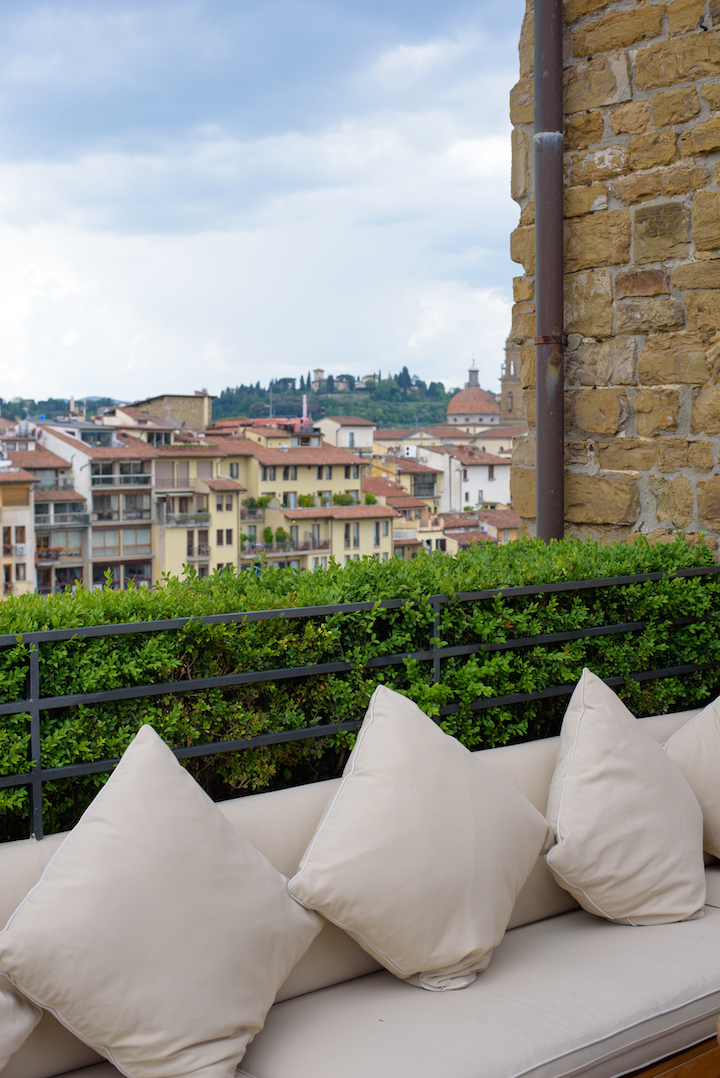 continentale hotel rooftop bar florence italy