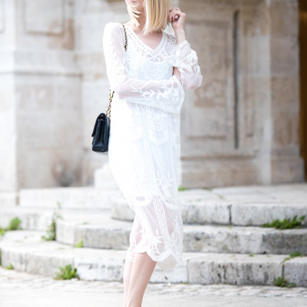 White Lace Dress 5