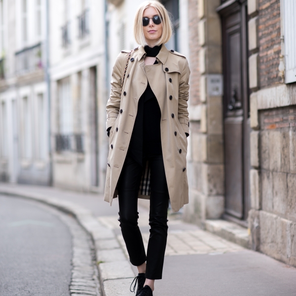 Burberry Trench Outfit 1