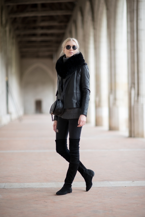 Anna Sofia Style Plaza All Black Outfit 2 1