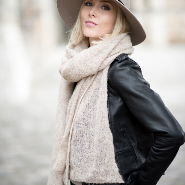 Leather Jacket And Felt Hat 4