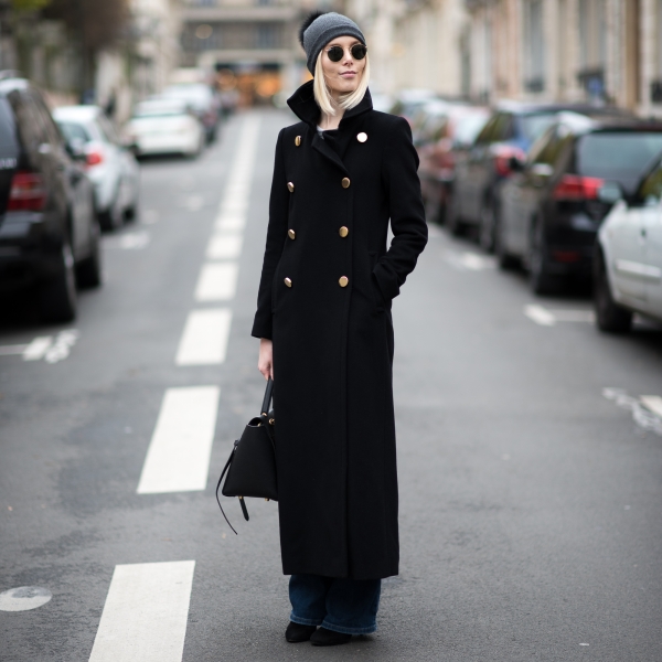 Long Wool Coat Style Plaza 1