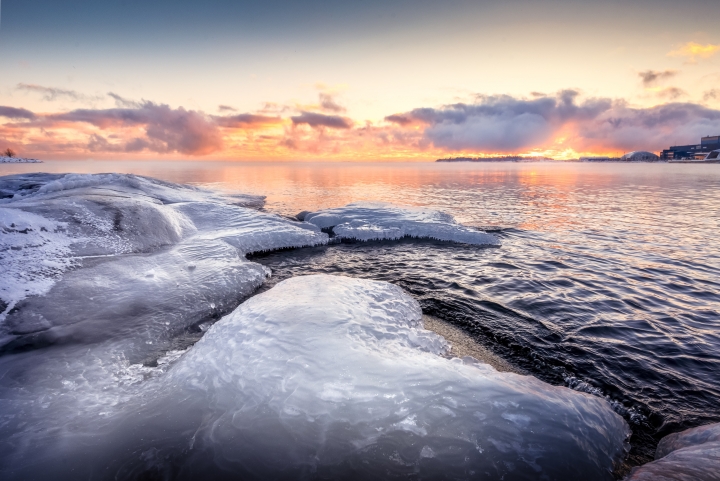 Sunset Helsinki Ice Copie Jpg