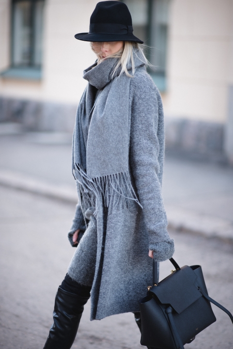 Grey Black Outfit Style Plaza 4