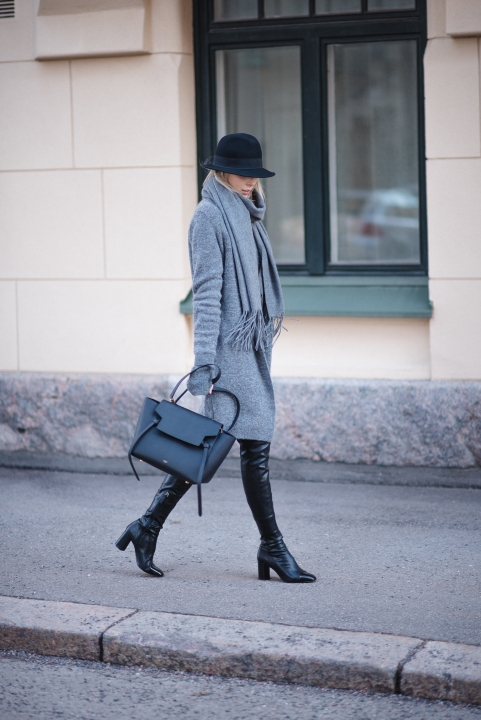 Grey Black Outfit Style Plaza 5