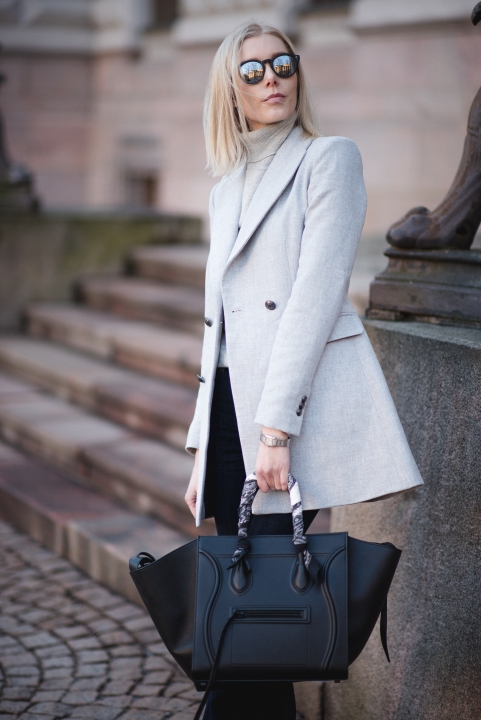 Grey Blazer Style Plaza 7