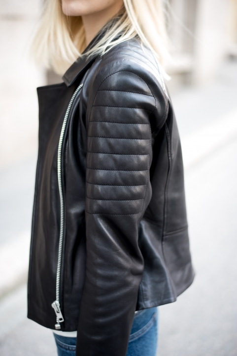 Style Plaza Andiata Nadege Leather Jacket 8