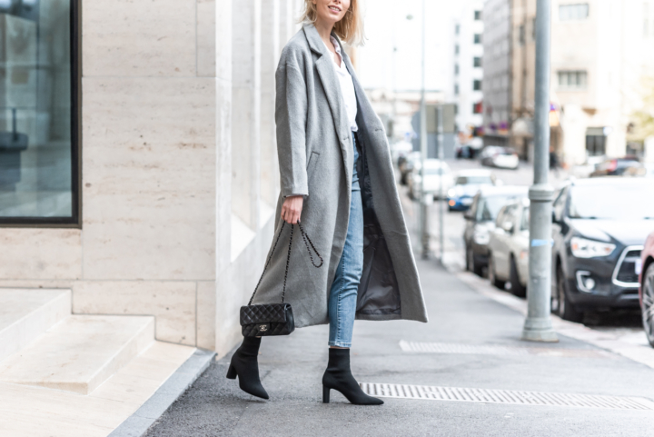 Anna Sofia Bubbleroom Grey Coat Fall 2018 Thomas Drouault 10