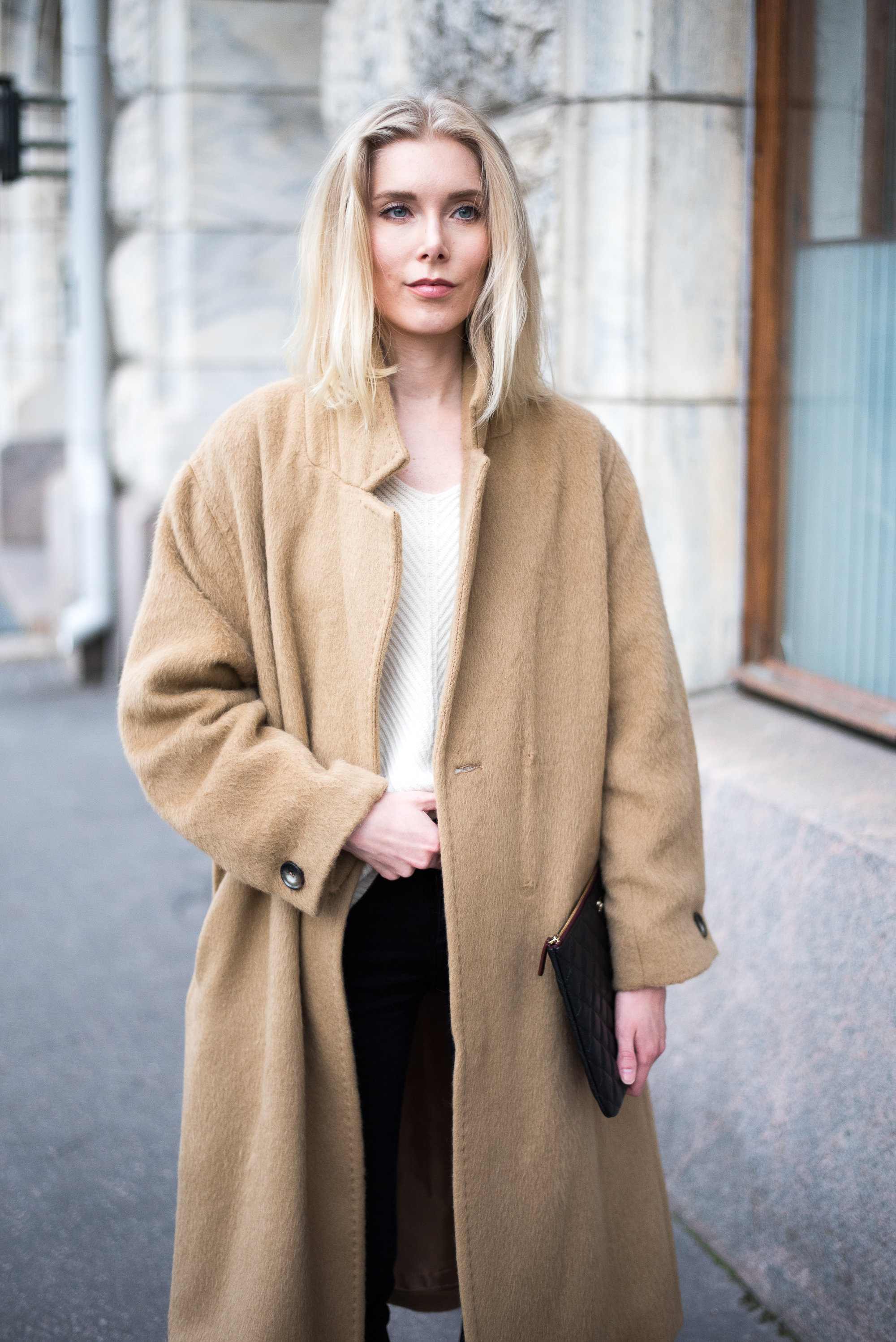 Style Plaza Nordic Blogger Camel Coat 9
