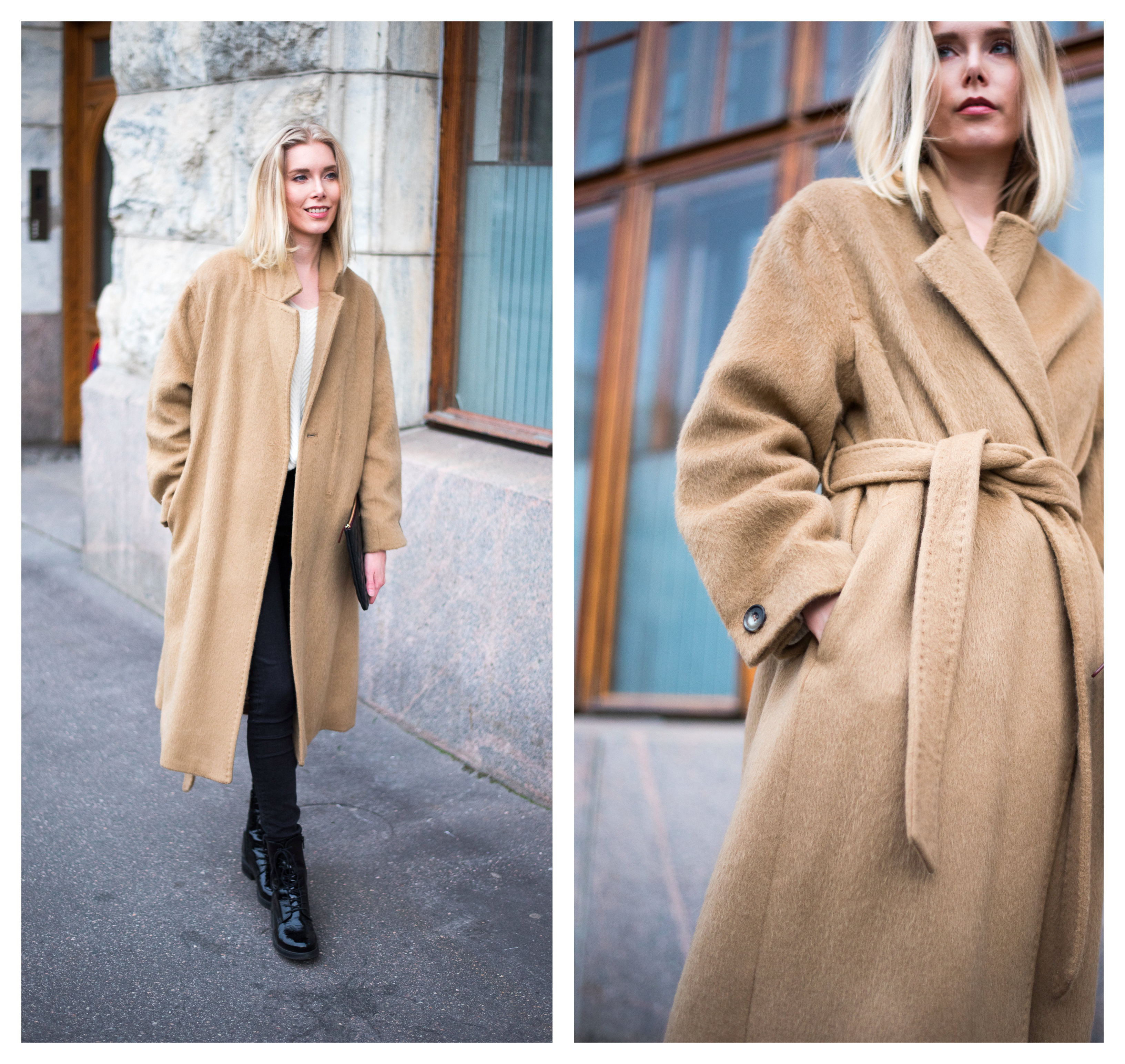 Styleplaza Camel Coat8