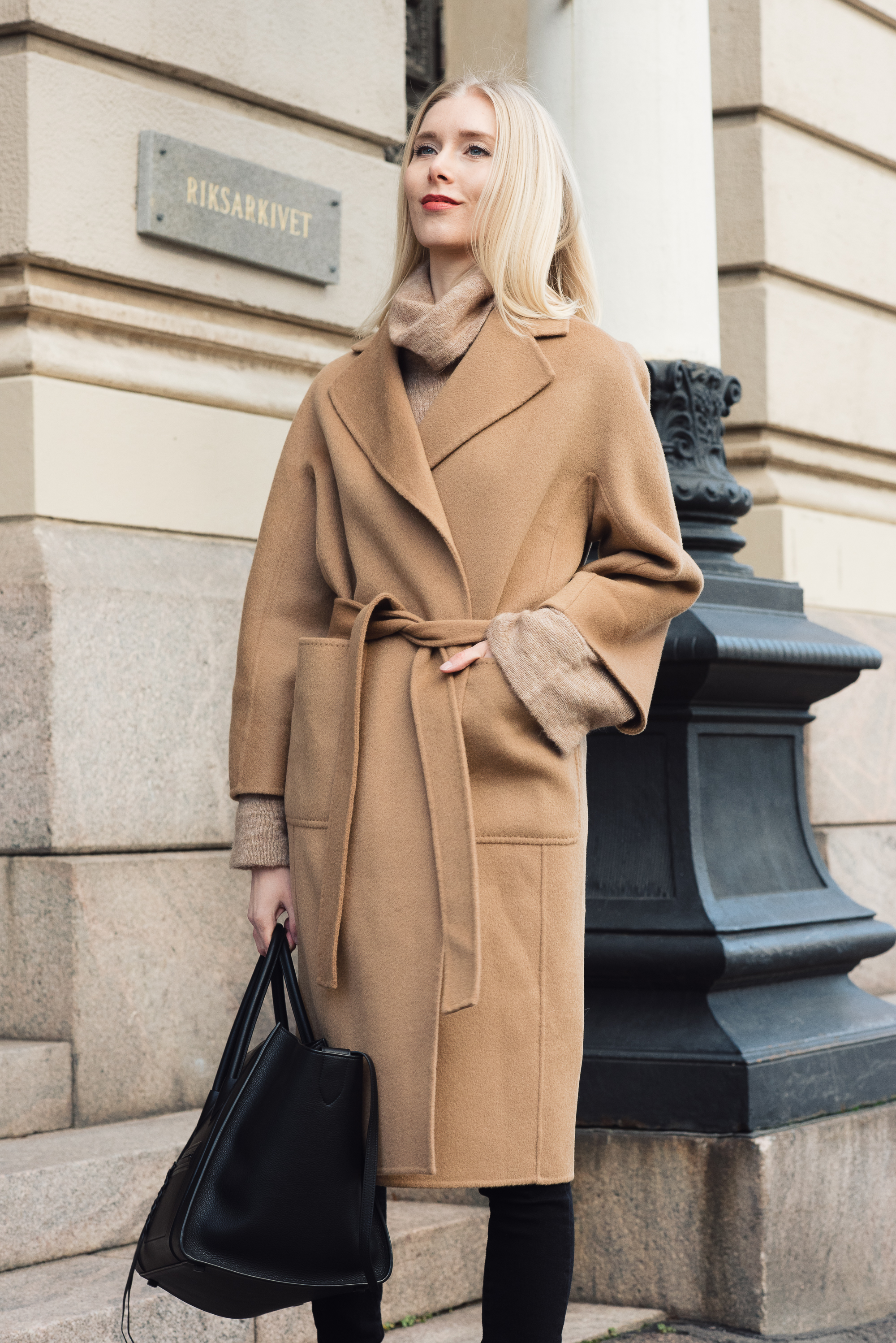 Shothecurated Camel Coat Style Plaza25