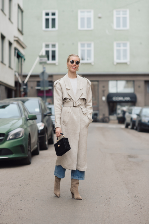 Style Plaza Linen Trench39