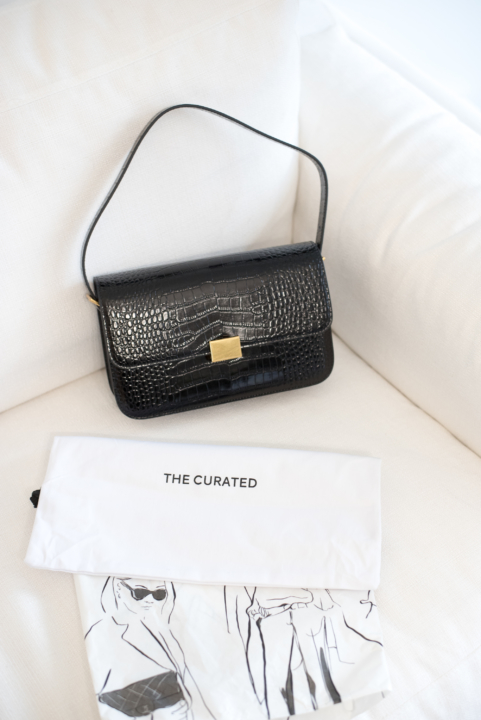 The Curated Classic Shoulder Bag Crocodile17 1