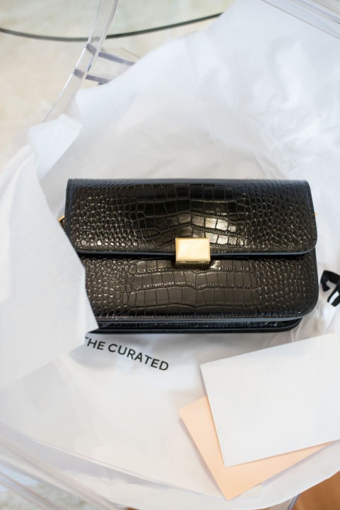 The Curated Classic Shoulder Bag Crocodile2