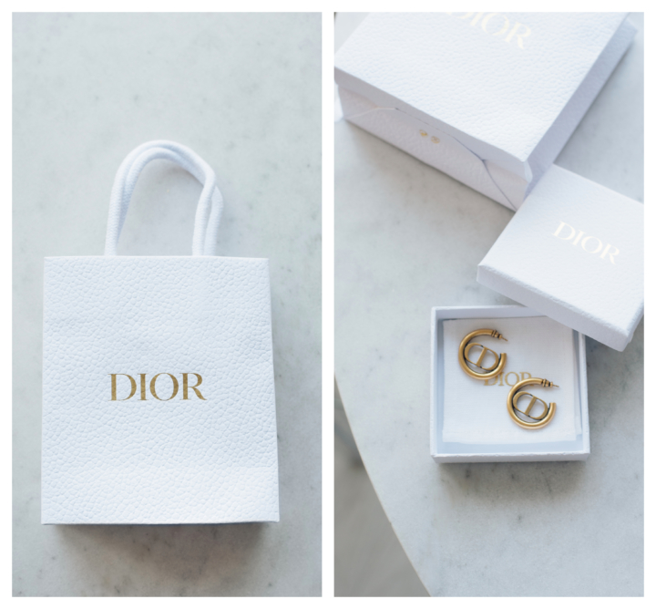 Style Plaza Dior Hoop Earrings